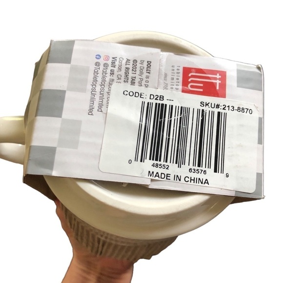 Dolly Parton Set 2 20 Oz Sentimental Coffee Mugs Stoneware Hope & Ambition Gift - Picture 5 of 5